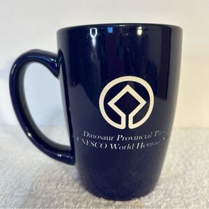 Dinosaur Provincial Park Blue Mug - UNESCO World Heritage Site